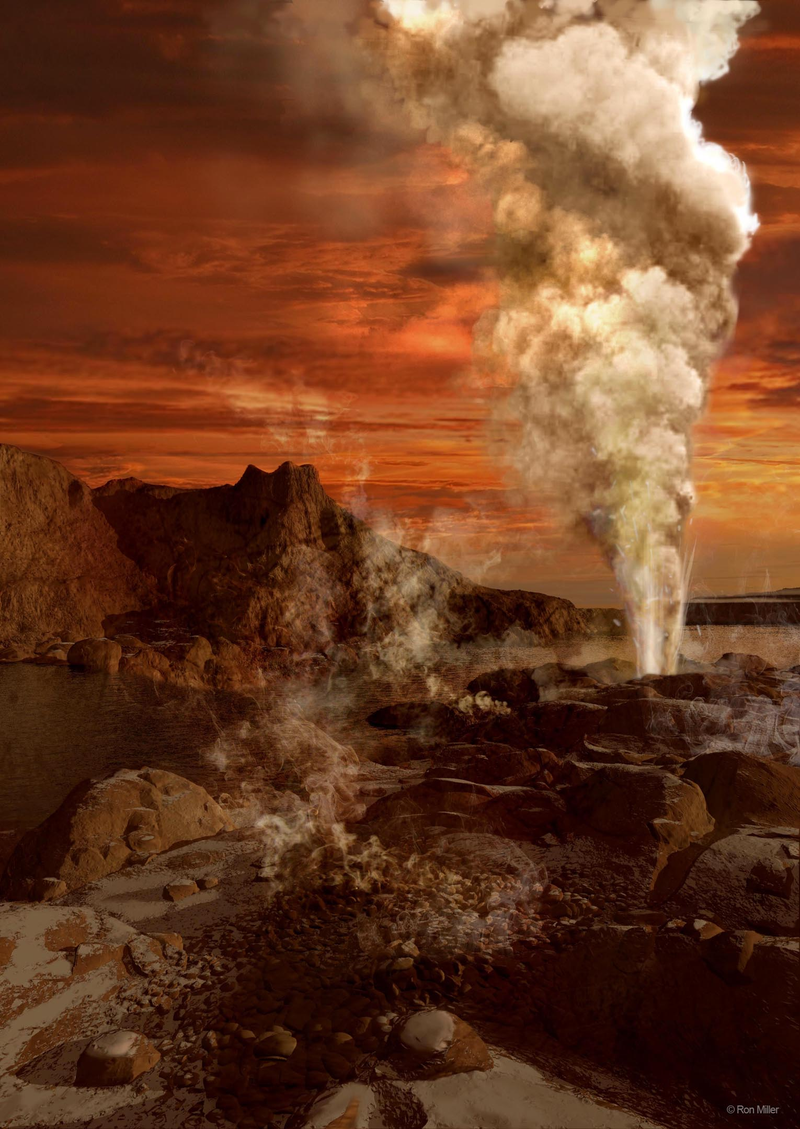 Illustration for article titled The weirdest moons in the solar system, and what it would look like to stand on them